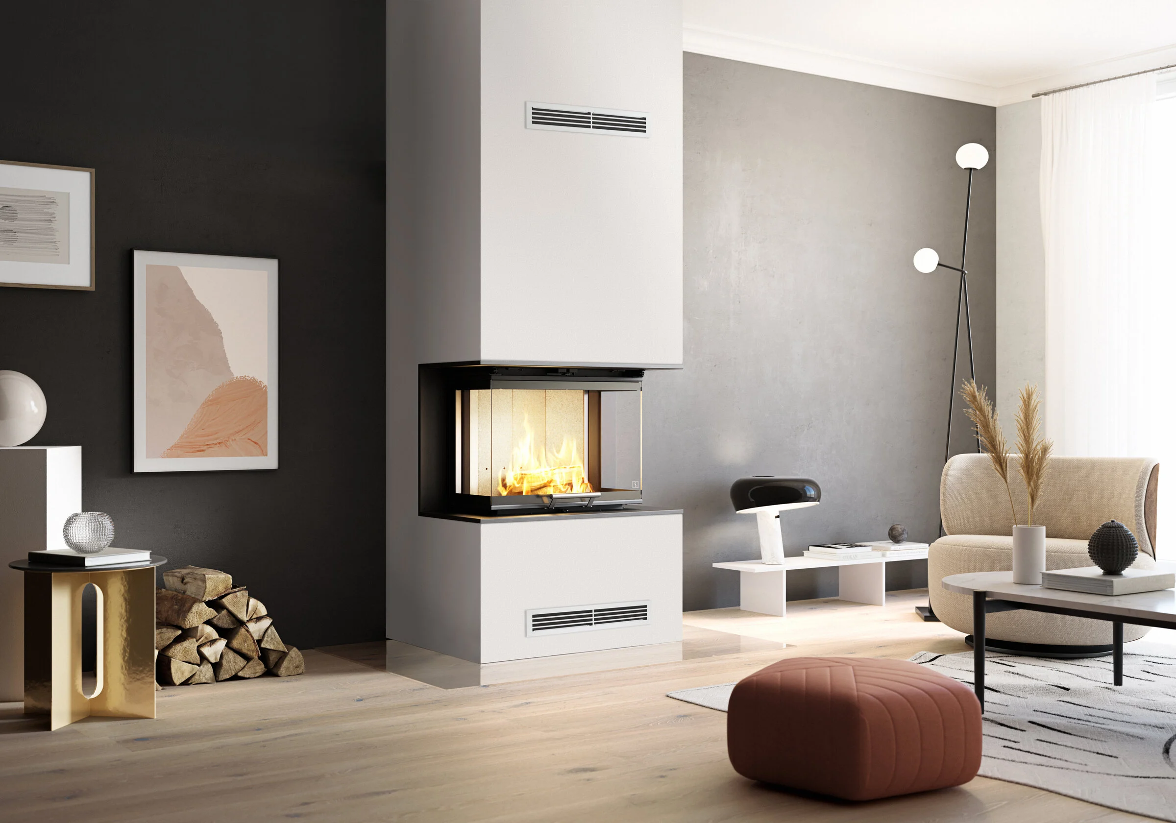 Scan 5004 FRL in een interieur